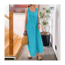 Vestido Silvia -  Longo Casual de Linho Premium