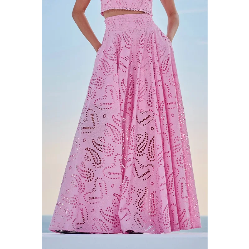 Conjunto Valen Cropped + Saia - Lançamento Verão 2025
