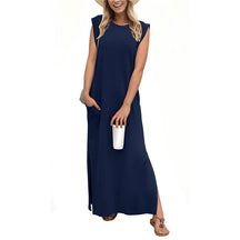 Vestido Elsa - Sem Mangas Leve e Soltinho