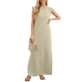 Vestido Elsa - Sem Mangas Leve e Soltinho