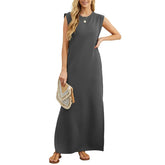 Vestido Elsa - Sem Mangas Leve e Soltinho